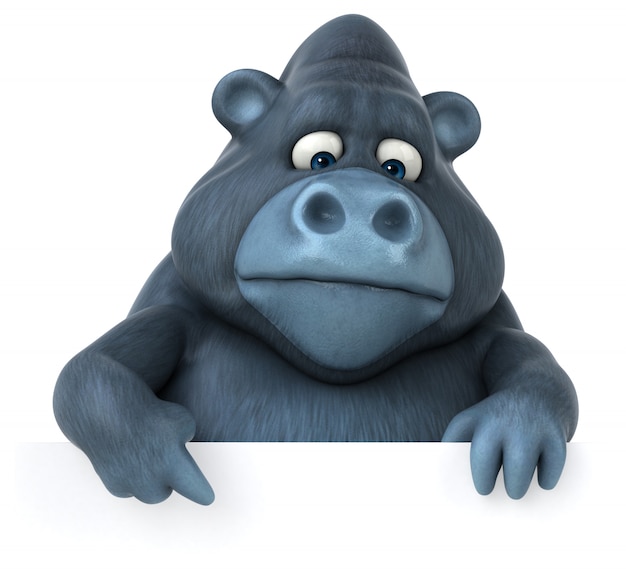 Fun gorilla animation