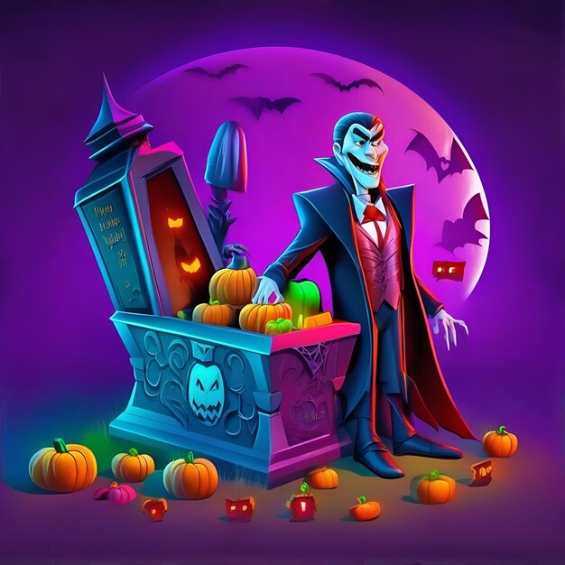 Fun halloween illustrations