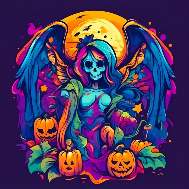 fun halloween illustrations