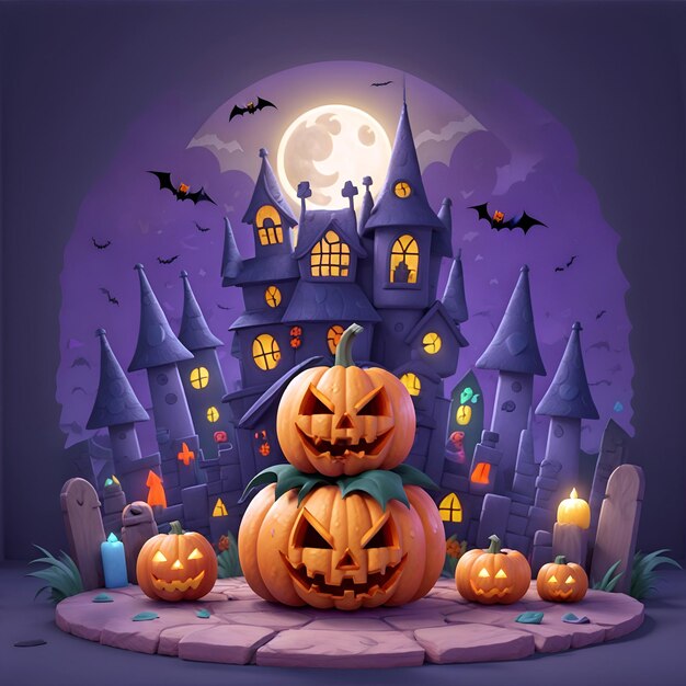 Premium AI Image | fun halloween illustrations