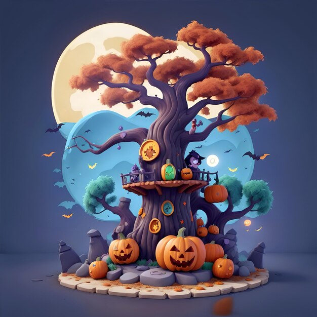 fun halloween illustrations