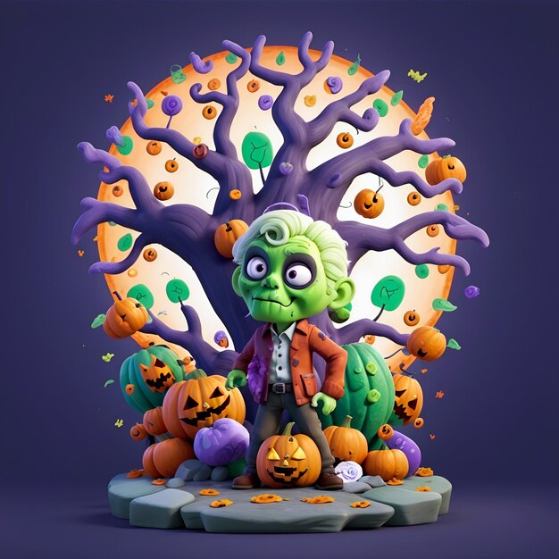 fun halloween illustrations