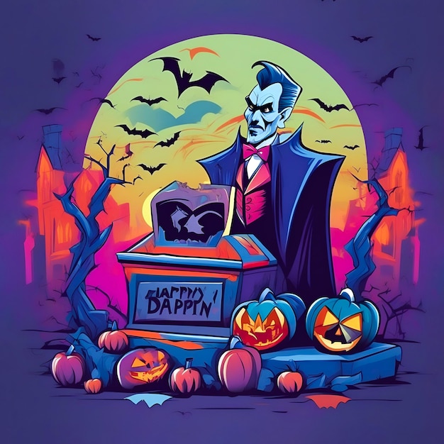 fun halloween illustrations