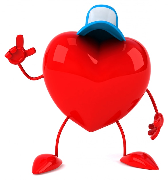 Photo fun heart - 3d character