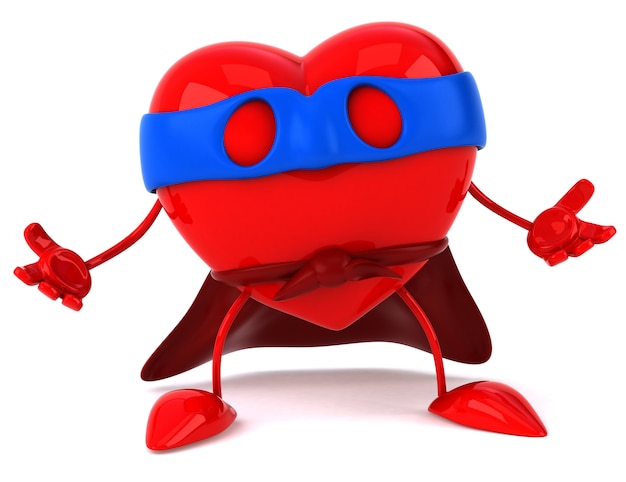 Fun heart - 3D character