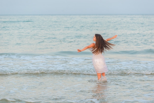 海での楽しい休日