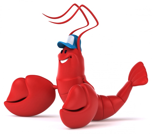 Fun lobster animation