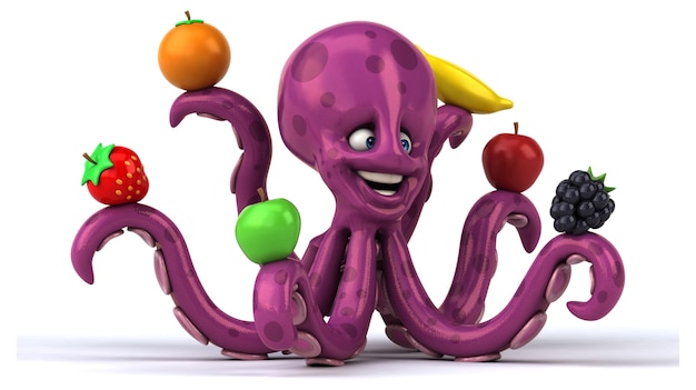 Photo fun octopus animation