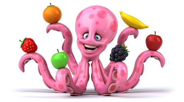 Fun octopus