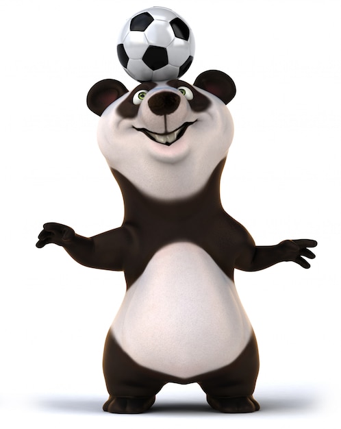 Fun panda animation