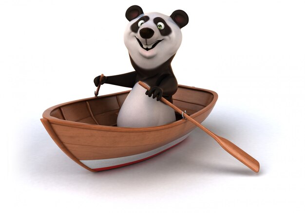 Fun panda animation