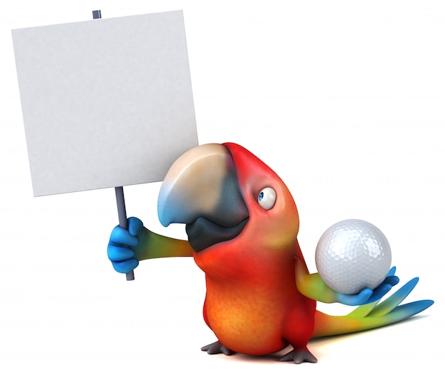 Photo fun parrot animation