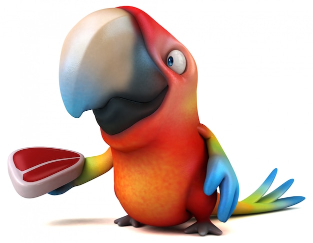 Fun parrot