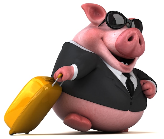 Fun pig - 3D character