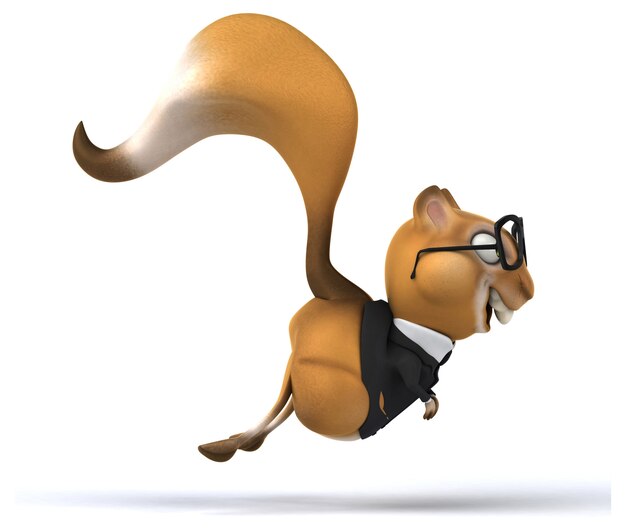 Fun squirrel - 3D character