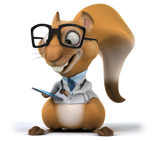 fun squirrel animation