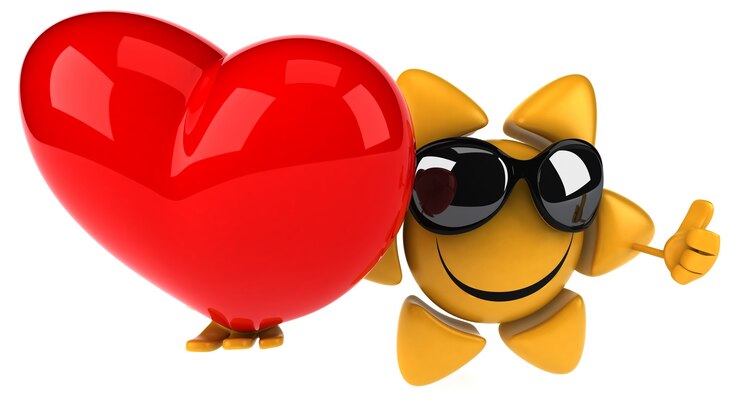 Фотография fun sun 3d персонаж