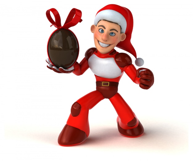 Fun Super Santa Claus animation