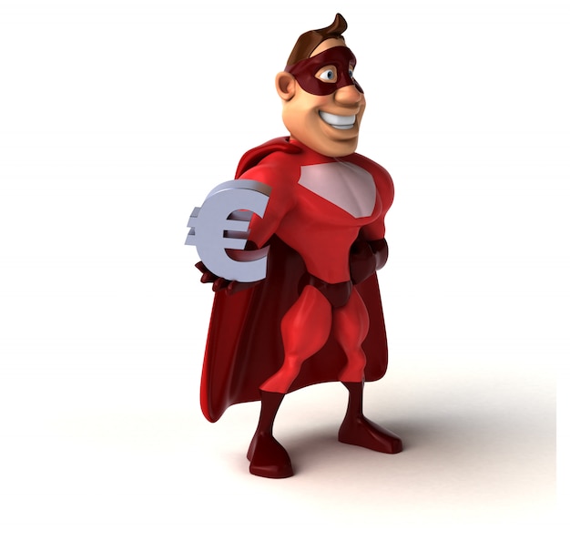 Fun superhero animation