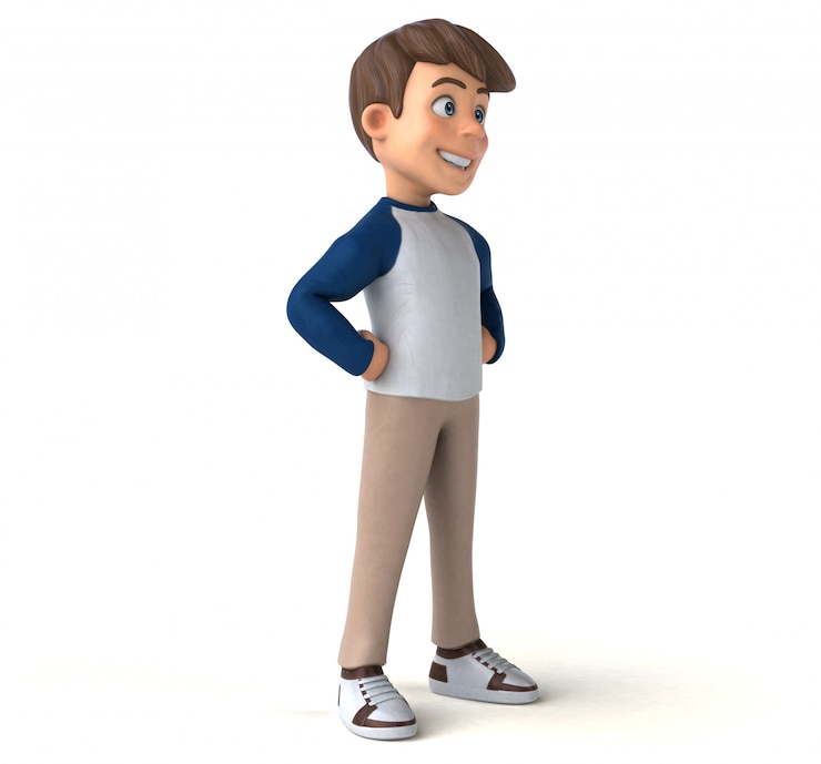 Photo fun teenager animation