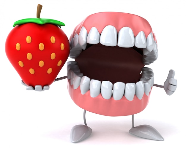 Fun teeth - 3D character