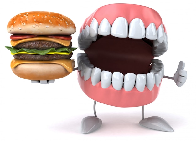 Fun teeth - 3D character