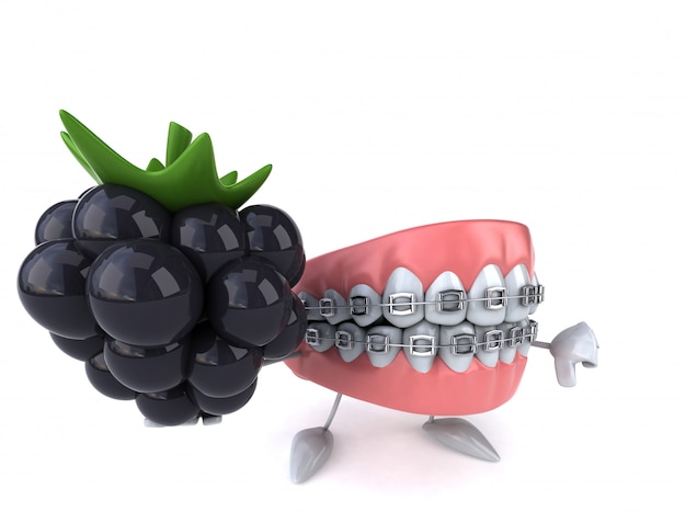 Fun teeth animation