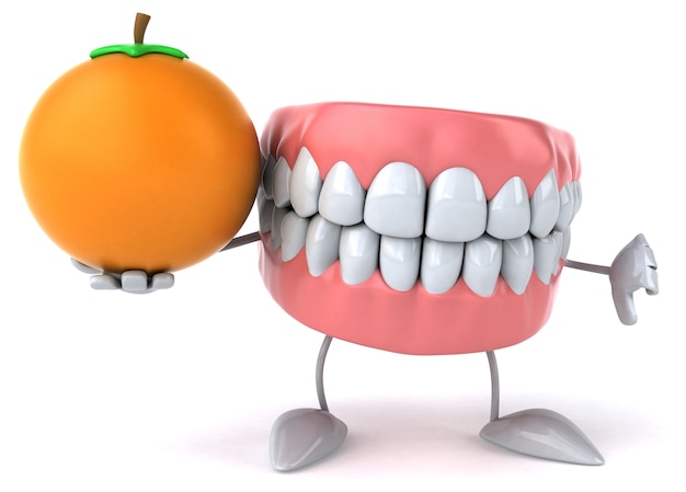 Photo fun teeth animation