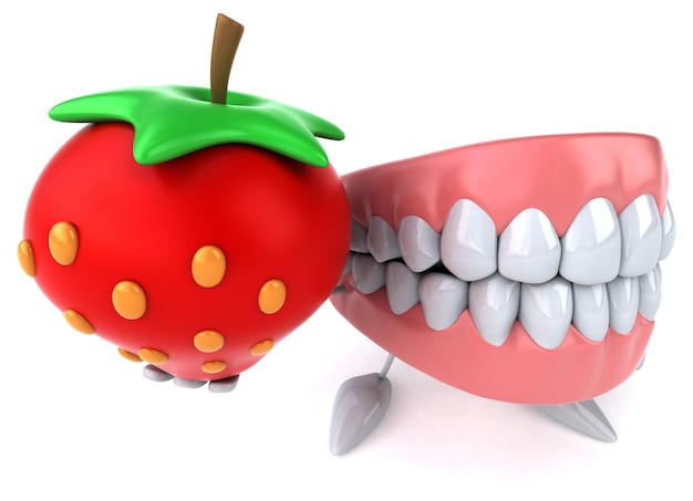 Fun teeth animation