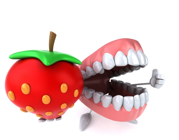 Photo fun teeth animation