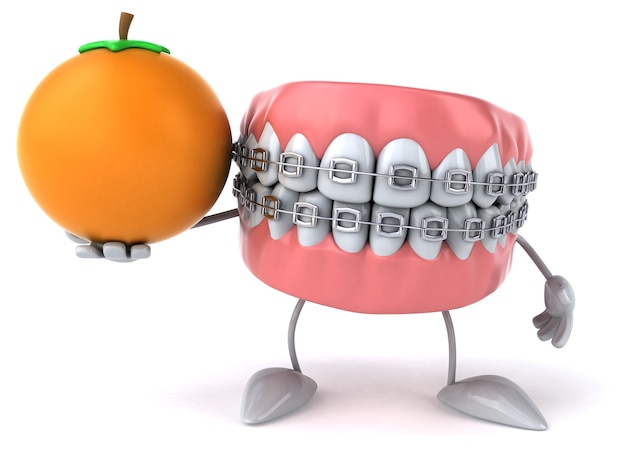 Fun teeth animation