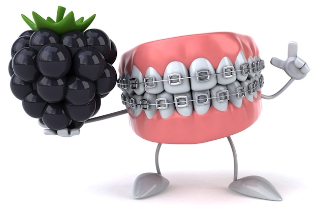 Fun teeth animation