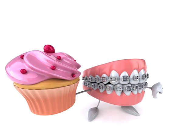 Fun teeth animation