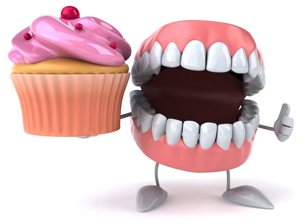 Fun teeth animation