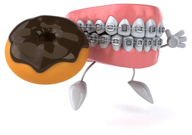 Fun teeth animation