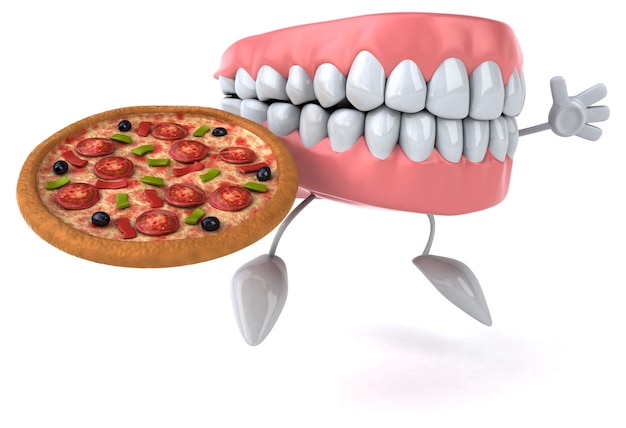 Fun teeth animation