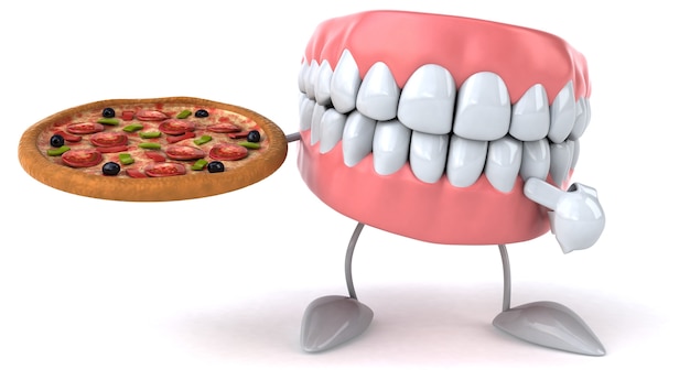 Fun teeth animation