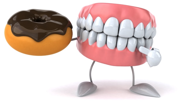 Fun teeth animation