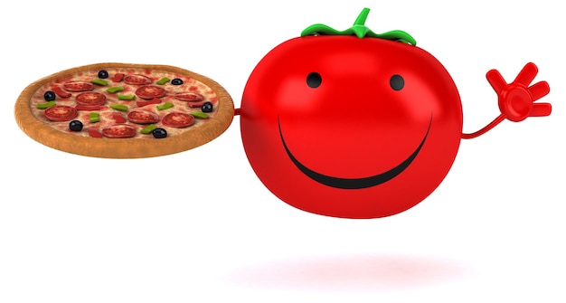 재미있는 토마토 애니메이션