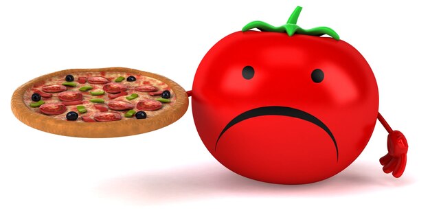 Fun tomato animation