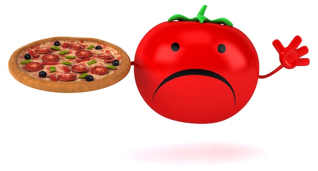 재미있는 토마토 애니메이션