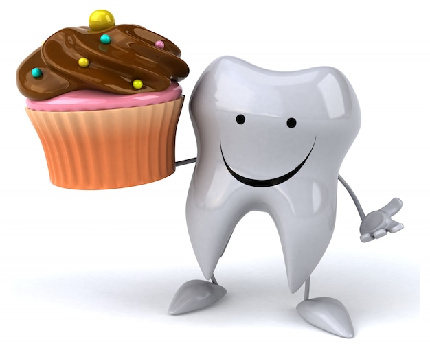 Fun tooth - 3D character