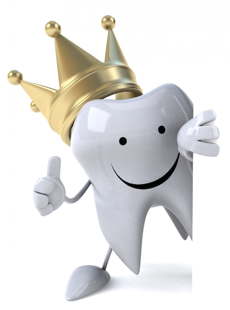 Fun tooth - 3D character