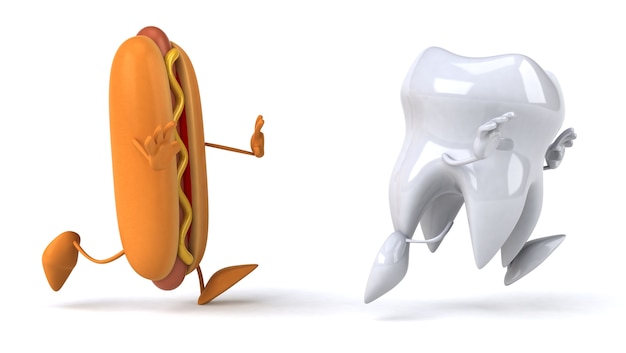 Fun tooth animation