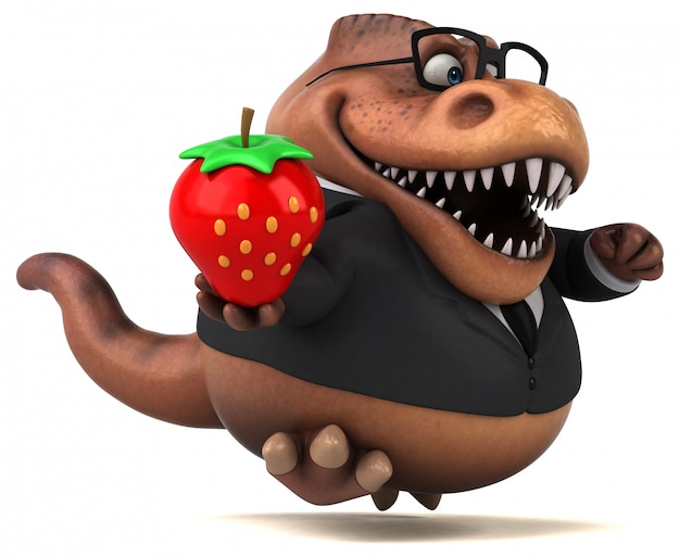 Fun Trex - 3D illustratie