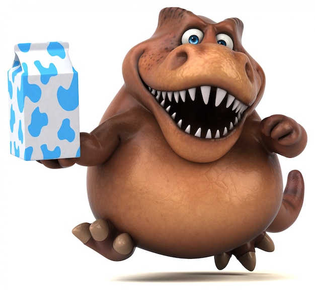 Fun Trex 3D Иллюстрация