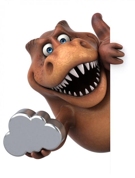 Fun Trex 3D Иллюстрация