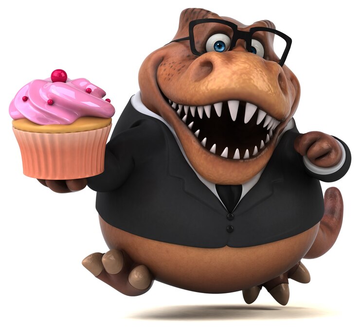 Фотография fun trex - 3d иллюстрации
