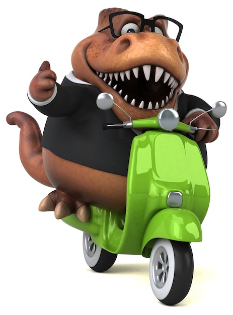 Fun Trex - 3D иллюстрации