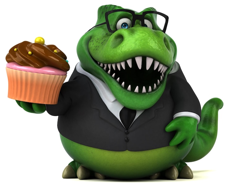 Фотография fun trex 3d иллюстрация